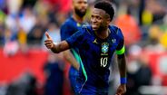 Vinícius Júnior na seleção do Brasil