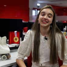 <![CDATA[ Madalena Costa já é muito conhecida na Madeira mas há alguém que é ainda mais: «Sempre fui fã de Cristiano Ronaldo» ]]>