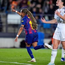<![CDATA[ Barcelona goleia em Madrid e tem um pé nas 'meias' da Champions feminina ]]>