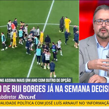 <![CDATA[ Vítor Pinto aprova a renovação de Rui Borges: «Ruben Amorim ficou duas vezes em 4.º lugar...» ]]>