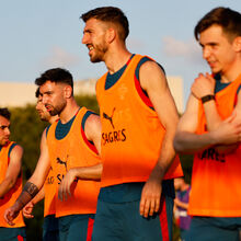 <![CDATA[ Já com Paulinho e ainda sem João Neves e Pote: o primeiro treino da Seleção Nacional no México ]]>