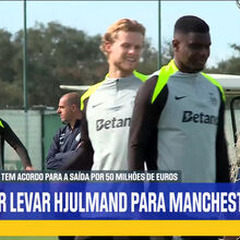 <![CDATA[ Ingleses dizem que Hugo Viana quer tirar Hjulmand do Sporting e levá-lo para o Manchester City ]]>