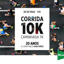 <![CDATA[ Corrida 20 anos El Corte Inglés Gaia-Porto powered by Record já abriu as inscrições ]]>