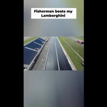 <![CDATA[ Lamborghini 'pescado' à linha em 'drag race' insólita ]]>