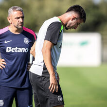 <![CDATA[ Fresneda ainda de fora no treino de recuperação do Sporting ]]>