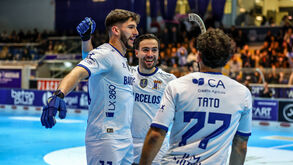 OC Barcelos bate Sporting em jogo emocionante