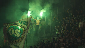 Onda Verde 'surfa' até ao Minho: sportinguistas esgotaram bilhetes para deslocação a Braga 