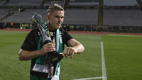 Viktor Gyökeres conquistou, entre outros, a Taça de Portugal com a camisola do Sporting
