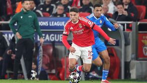 Último jogo de Sudakov foi diante do Real Madrid na Luz