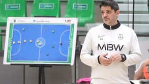 Nuno Dias, treinador de futsal do Sporting