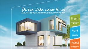 Enveo: solução de construção leve para fachada com revestimento, fachada ventilada e acabamento acrílico