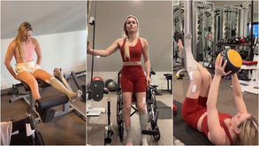 Sem tempo a perder: Lindsey Vonn continua recuperação 'relâmpago' e até... já se consegue levantar