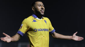 Begraoui marcou 20 golos em 36 jogos em 2025/26