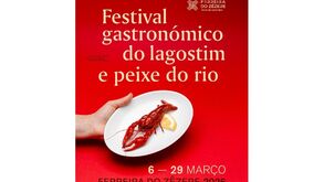 Ferreira do Zêzere promove festival gastronómico do lagostim e peixe do rio, de 6 a 29 de março