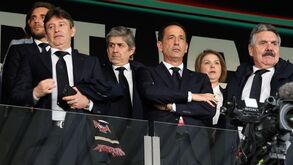 Lourenço Pereira Coelho ao lado de Pedro Proença