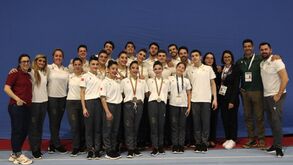 Portugal com prata e bronze na Taça do Mundo da Maia em ginástica acrobática