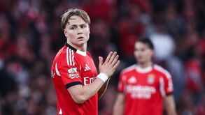 Schjelderup no Benfica-FC Porto