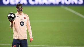 Lewandowski prepara-se para o jogo no St. James Park