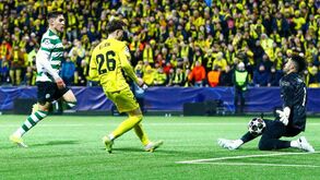 Sporting perdeu com o Bodo/Glimt