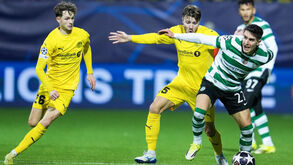 Fresneda em ação durante o Bodo/Glimt-Sporting