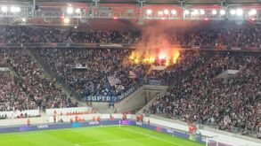 Super Dragões no Estugarda-FC Porto