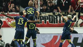 FC Porto celebra em Estugarda