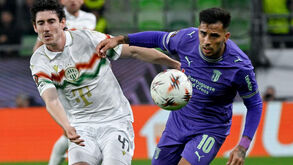 Zalazar foi o melhor elemento do Sp. Braga frente ao Ferencvaros