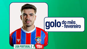 Gabi Pereira vence golo do mês de fevereiro na 2ª Liga