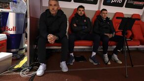 Carlos Vicens no banco do Sp. Braga