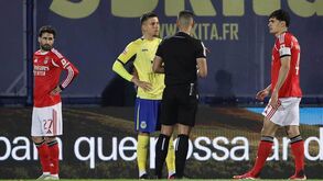 José Bessa no Arouca-Benfica