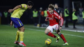 Schjelderup foi o melhor do Benfica frente ao Arouca