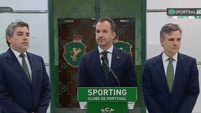 Frederico Varandas no discurso de vitória