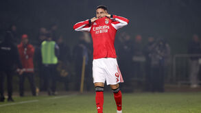 Ivanovic festeja o golo marcado ao Arouca nos instantes finais