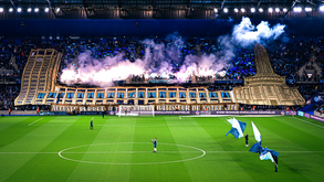 Vista geral do Stade Océane, estádio do Le Havre