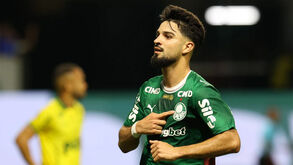 Flaco López marcou o único golo do Palmeiras frente ao Mirassol