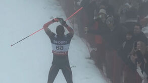 Britânico bebe álcool durante prova de esqui de fundo: «Estou completamente bêbado»