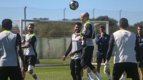 Baixa de peso no Sporting no último treino antes da receção ao Bodo/Glimt 