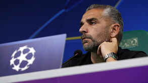 Rui Borges em mais uma conferência de imprensa