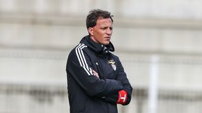 Vítor Vinha, treinador dos sub-19 do Benfica