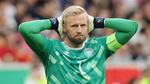 Kasper Schmeichel pode não voltar aos relvados
