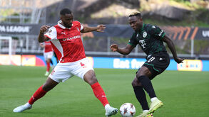 Niakaté e Bamidele Yusuf no Sp. Braga-Ferencváros