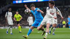 Lance no Tottenham-At. Madrid