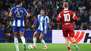 Jogo de futebol entre FC Porto e Estugarda na Liga Europa