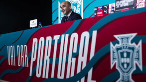 Roberto Martínez em conferência de imprensa