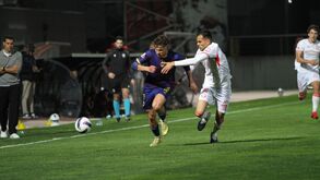 Jogo entre Chaves e U. Leiria com golos de Daniel Borges e Albert Lottin