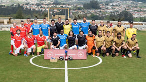 Rolando participou em torneio com vários ex-futebolistas