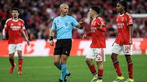 Luís Godinho no Benfica-V. Guimarães