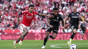 Richard Ríos em destaque no triunfo do Benfica