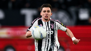 Francisco Conceição durante o Juventus-Sassuolo