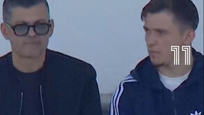 Sérgio Conceição e Francisco Conceição assistem ao Amarante-V. Guimarães B